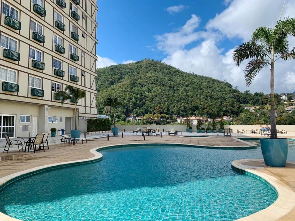 Happy Flat Itaipava - Granja Brasil Hotel Bagian luar foto